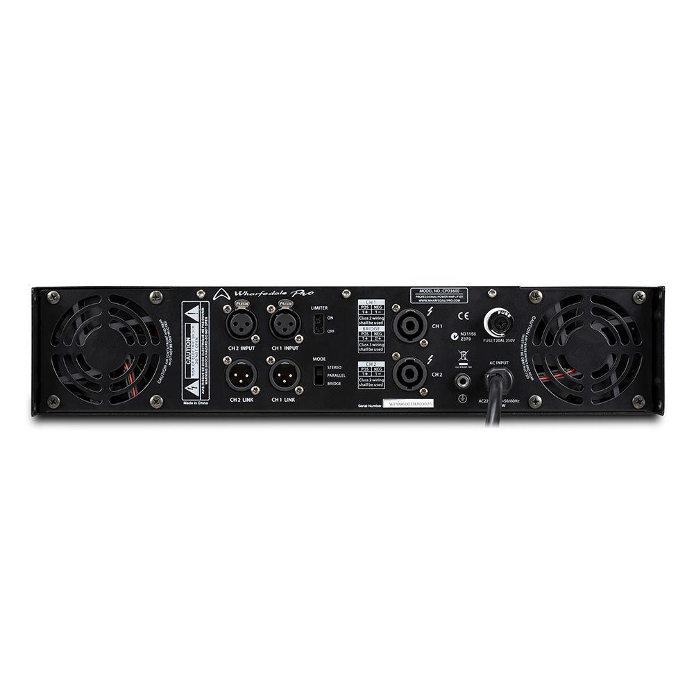 Wharfedale Pro CPD3600 Power Amplifier