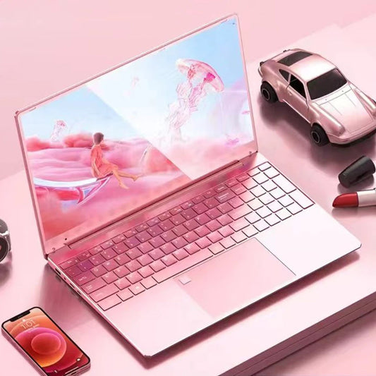 Pink 15.6" Laptop – Intel Celeron J4125, 12GB RAM, 1TB SSD, Windows 10, Gaming & Education