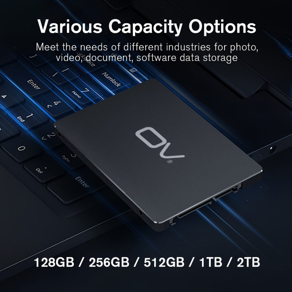 The OV S660 Series High-Performance SATA III 3 SSD Solid-State Drive Is Available in 1TB And 2TB Options, Featuring Shock Resistance And Durability, Suitable for Pcs And Laptops with a Read Speed of 550Mb/S. It Is Easy to Ins