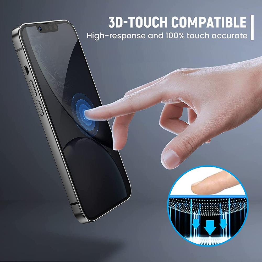 iPhone 13 & 13 Pro Anti Spy Privacy Tempered Glass Screen Protector