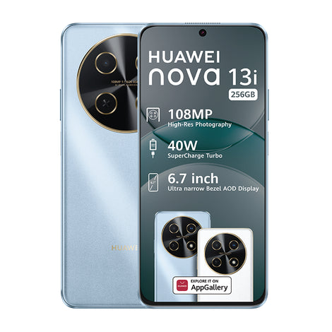 HUAWEI nova 13i 6.7" smartphone 8GB RAM + 256GB ROM Dual SIM - Blue