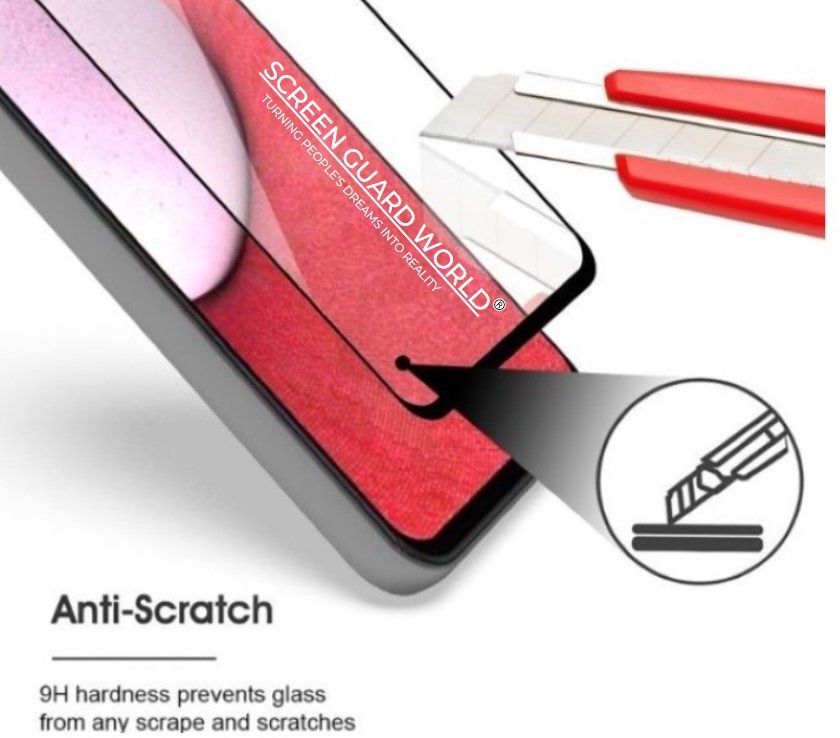 9D Tempered Glass Screen Guard Protector for Samsung Galaxy A05