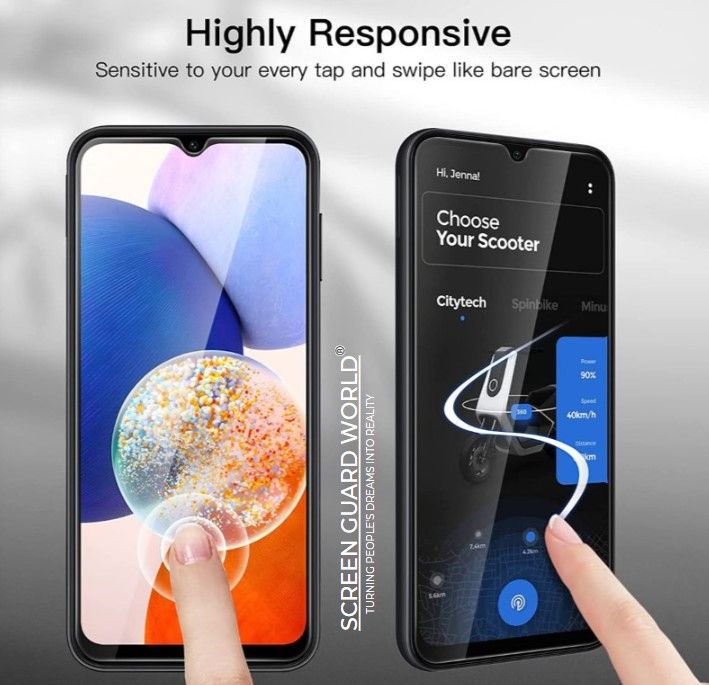 9D Tempered Glass Screen Guard Protector for Samsung Galaxy A05